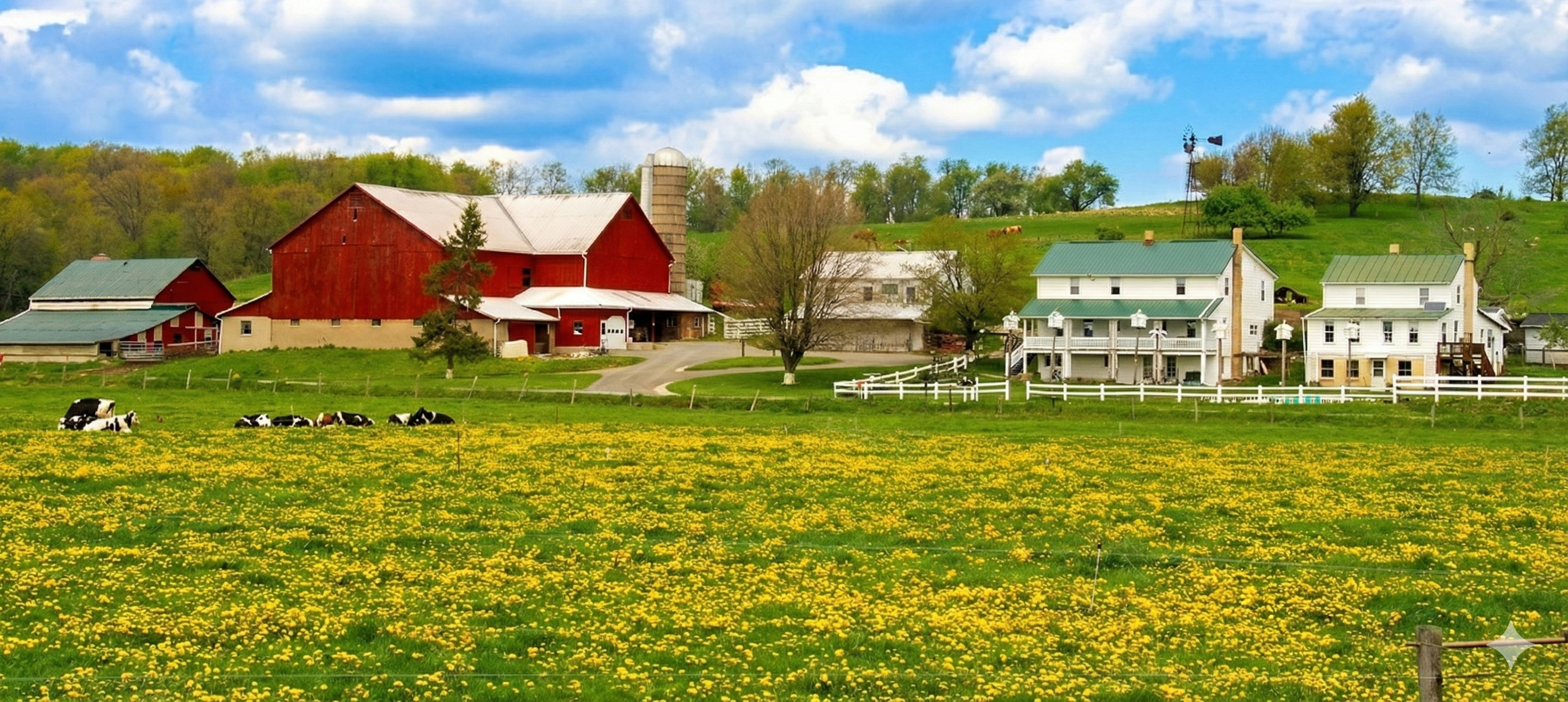 Pennsylvania German Amish Farm
